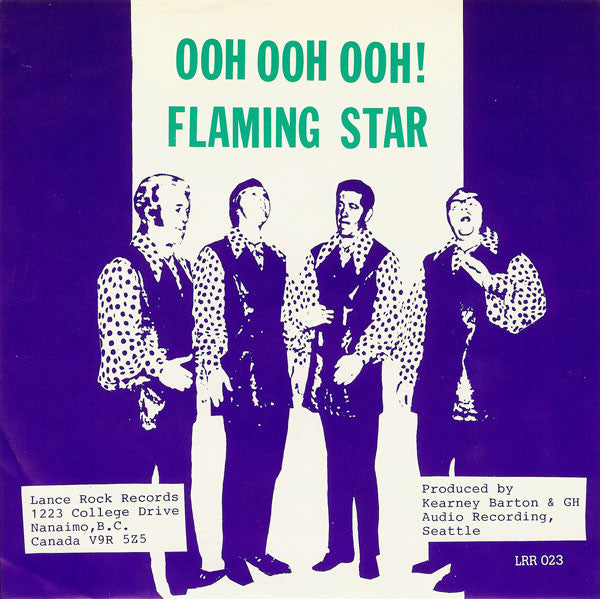 Gas Huffer : Ooh Ooh Ooh! / Flaming Star (7")