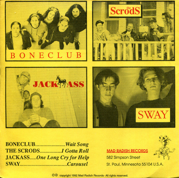 Various : Mad Radish - Sampler No. 1 (7", EP, Comp)