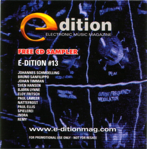 Various : Special CD Sampler E-dition #13 (CD, Comp, Promo, Smplr)
