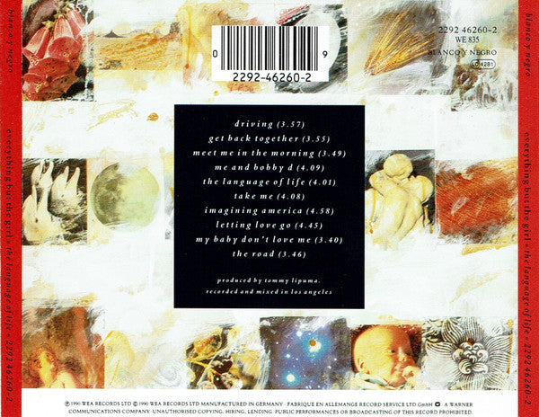 Everything But The Girl : The Language Of Life (CD, Album, RE)