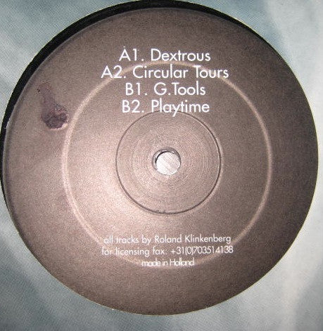 Roland Klinkenberg : Dextrous (12")