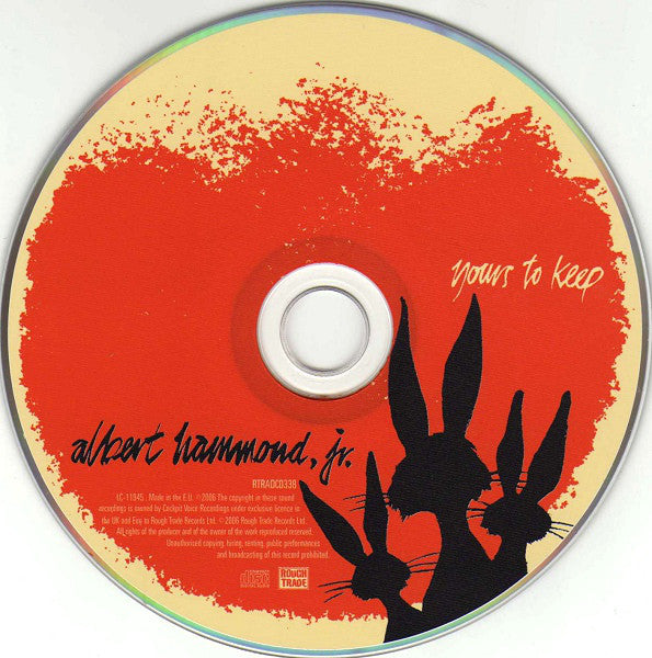 Albert Hammond Jr. : Yours To Keep (CD, Album)