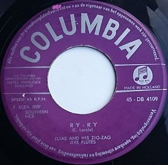 Elias And His Zig-Zag Jive Flutes : Tom Hark / Ry-Ry (7", Single)