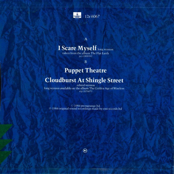 Thomas Dolby : I Scare Myself (Long Version) (12")