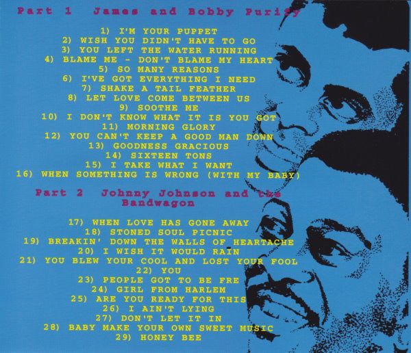 James & Bobby Purify, Johnny Johnson And The Bandwagon : James & Bobby Purify Meet Johnny Johnson And The Bandwagon (CD, Comp, RM, Unofficial)