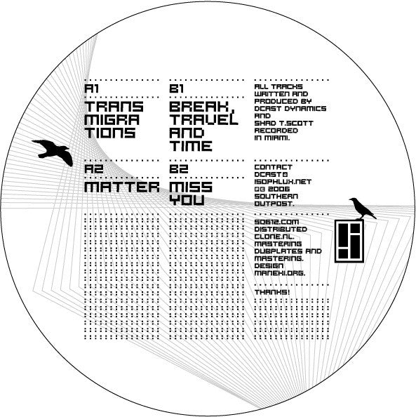 Dcast Dynamics : Trans-Migration EP (12", EP)