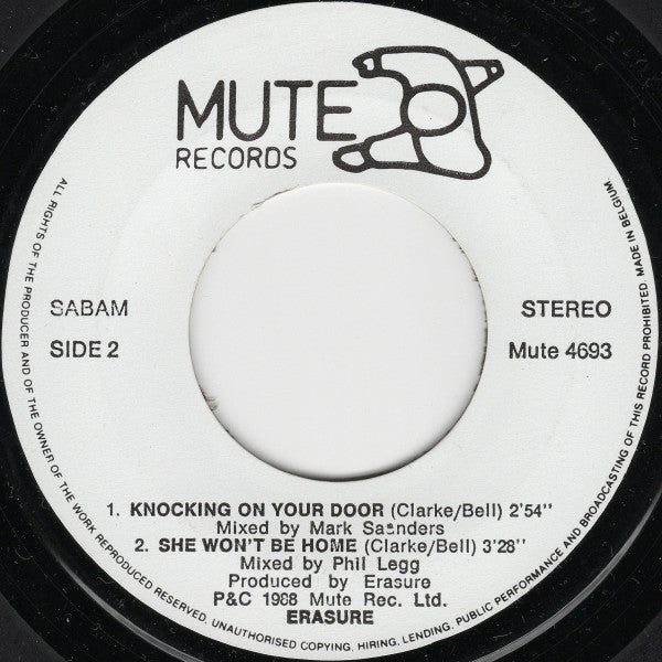 Erasure : Crackers International (7", EP)