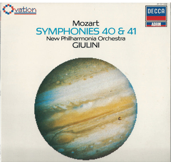 Wolfgang Amadeus Mozart, New Philharmonia Orchestra, Carlo Maria Giulini : Symphonies 40 & 41 (LP, Album, RE, RM)