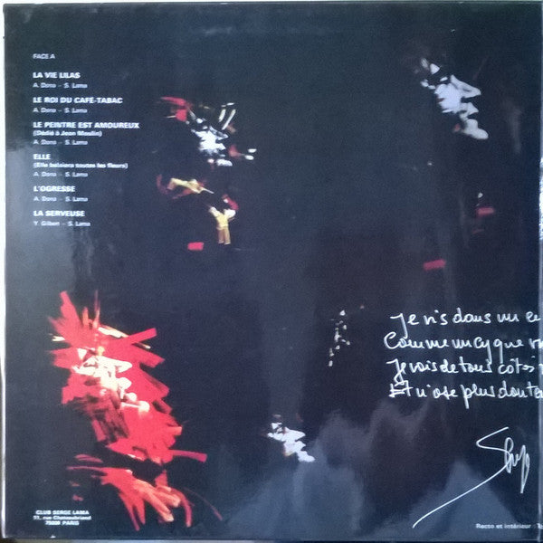 Serge Lama : La Vie Lilas (LP, Album, RE, Gat)