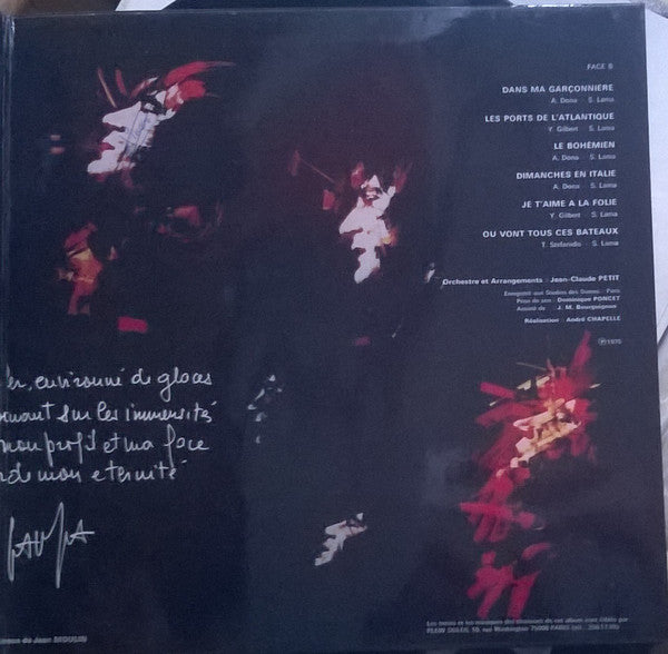 Serge Lama : La Vie Lilas (LP, Album, RE, Gat)