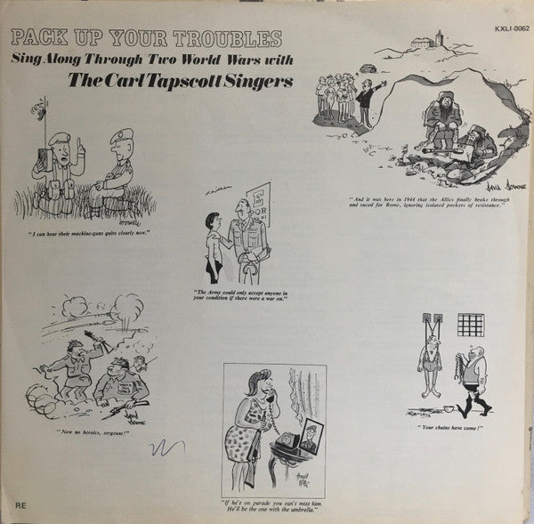 Carl Tapscott Singers : Pack Up Your Troubles (LP, Album)