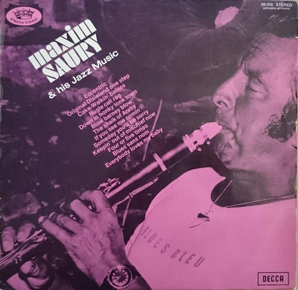 Maxim Saury : Maxim Saury & His Jazz Music (LP, Album)