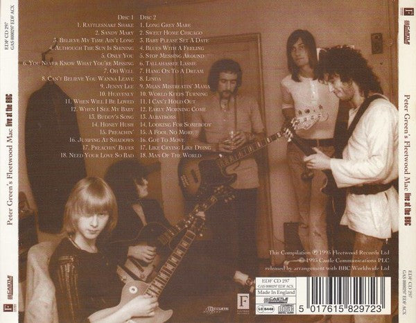 Fleetwood Mac : Live At The BBC (2xCD, Album, RE)