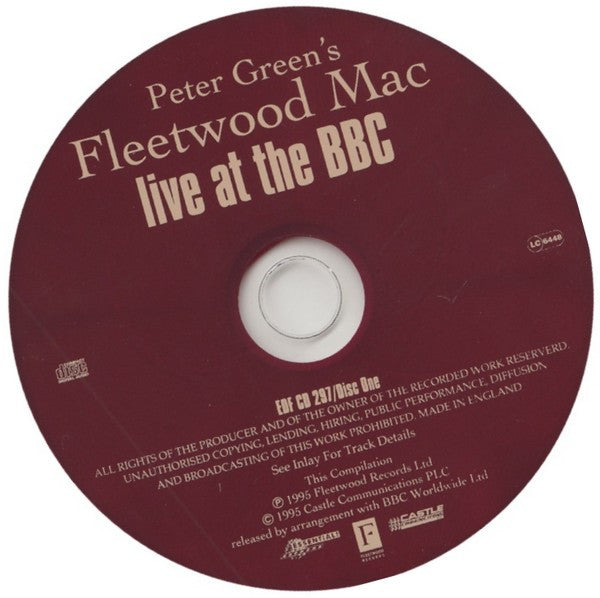 Fleetwood Mac : Live At The BBC (2xCD, Album, RE)