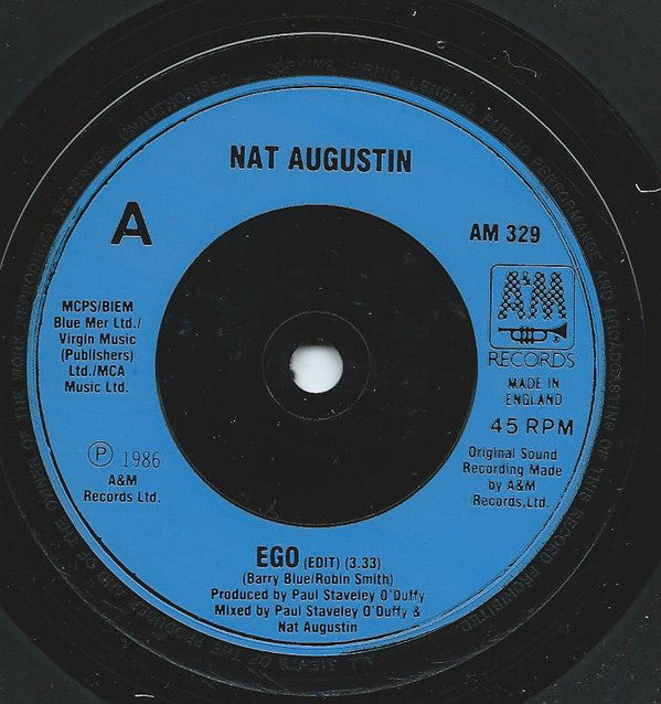 Nat Augustin : Ego (7", Single)