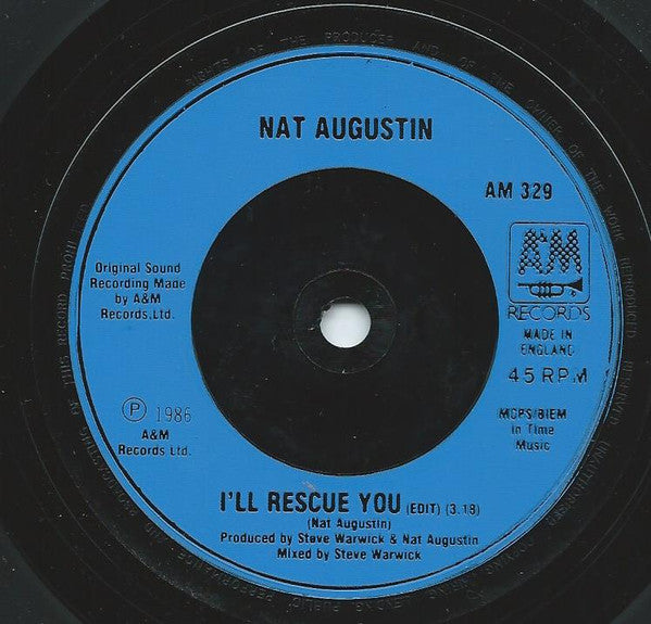 Nat Augustin : Ego (7", Single)