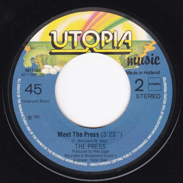 The Press (3) : I'm Gonna Shoot The Deejay (7")