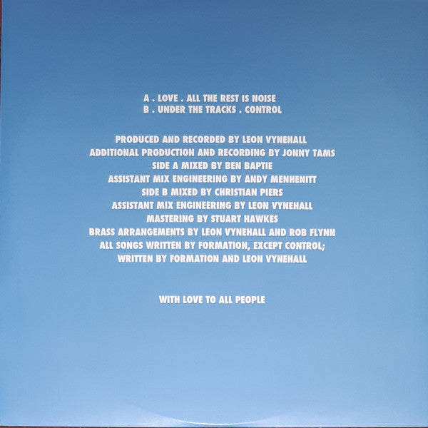 Formation (3) : Under The Tracks EP (12", EP, Num)