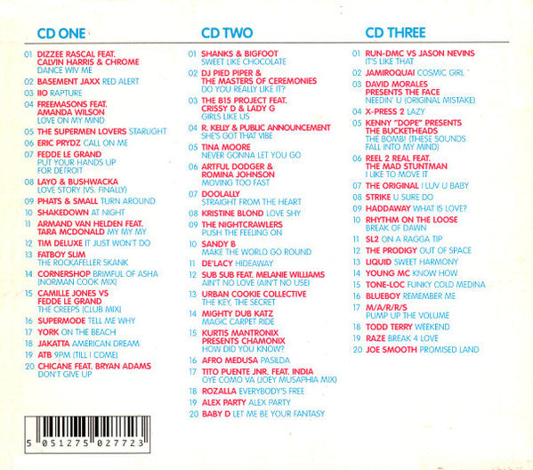 Various : Kiss Presents Kisstory Club Anthems (3xCD, Comp, Mixed)