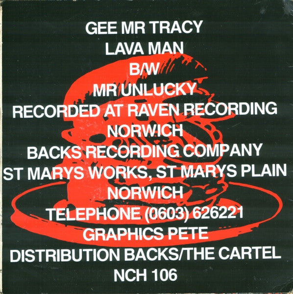 Gee Mr Tracy : Lava Man! (7", Single)