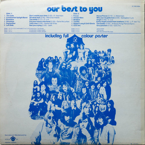 Various : Our Best To You (LP, Comp)