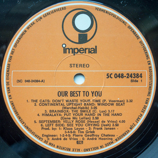 Various : Our Best To You (LP, Comp)