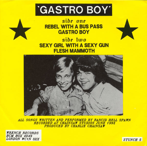 Rancid Hell Spawn : Gastro Boy (7", EP)