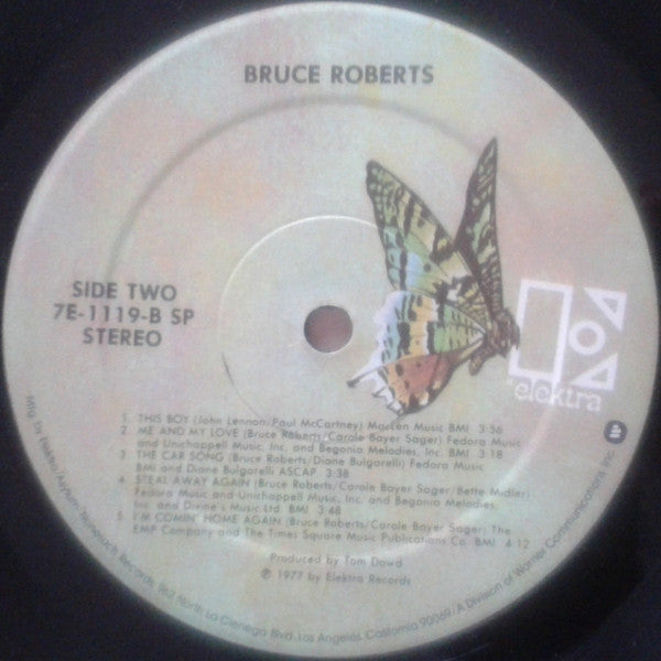 Bruce Roberts : Bruce Roberts (LP, Album)