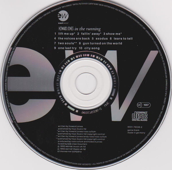 Howard Jones : In The Running (CD, Album)