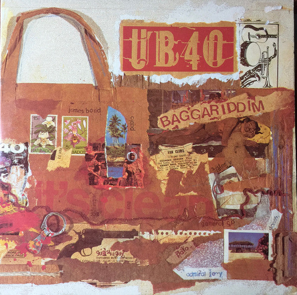 UB40 : Baggariddim (12" + LP, Album, gat)