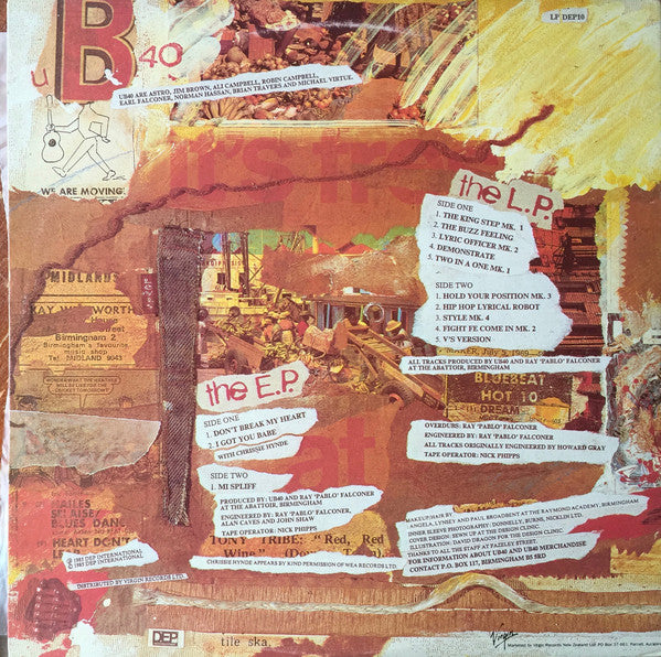 UB40 : Baggariddim (12" + LP, Album, gat)