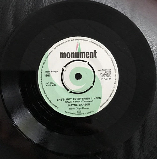 Wayne Carson : No Love At All (7", Single)