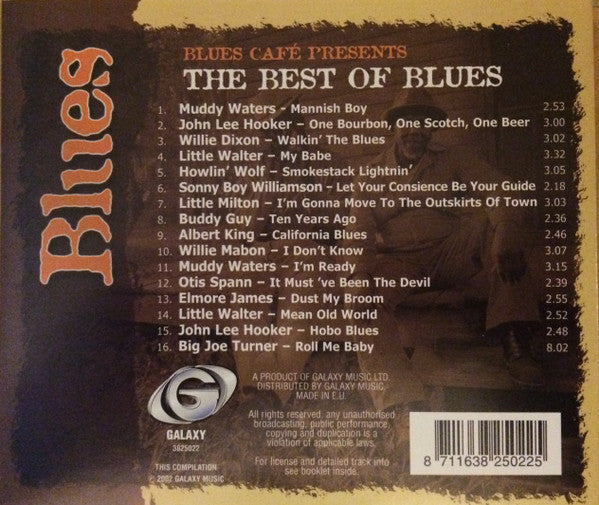 Various : Blues Café Presents The Best Of Blues (CD, Comp)