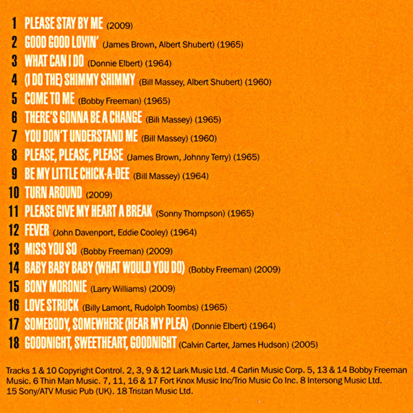 Bobby Freeman : Give My Heart A Break: The Complete King Recordings (CD, RM)