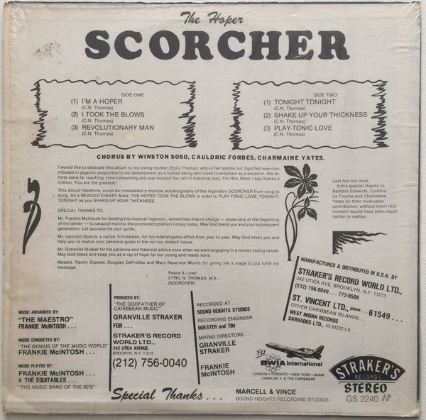 Scorcher (4) : The Hoper (LP)
