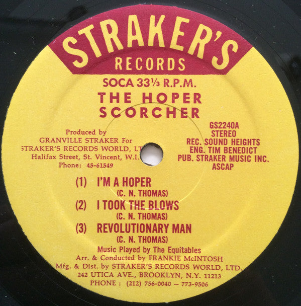 Scorcher (4) : The Hoper (LP)