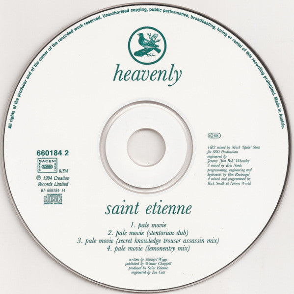 Saint Etienne : Pale Movie (CD, Maxi)