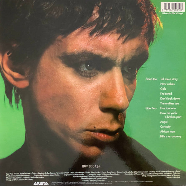 Iggy Pop : New Values (LP, Album, Ltd, Num, RE, pur)