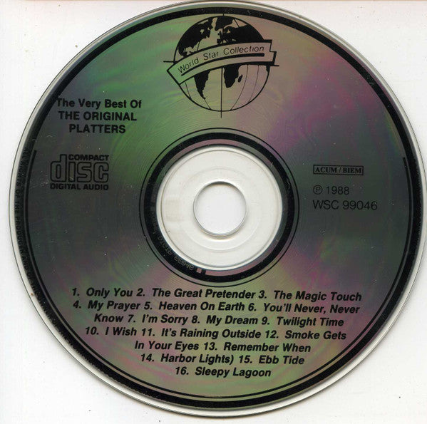 The Platters : The Very Best Of (CD, Comp)