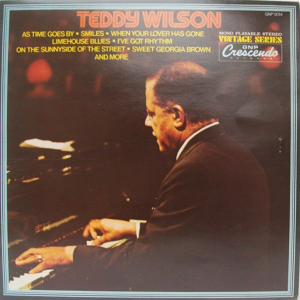 Teddy Wilson : Teddy Wilson (LP, Comp, Mono)