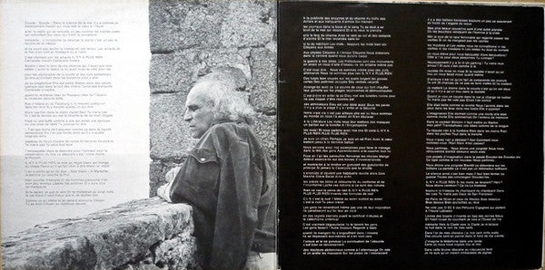 Léo Ferré : Il N'y A Plus Rien (LP, Album, RE, Gat)