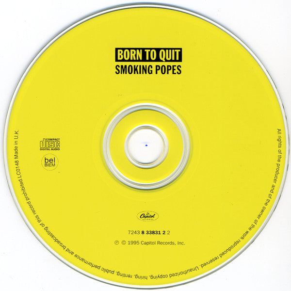 Smoking Popes : Born To Quit (CD, Album)