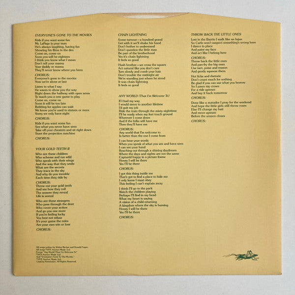 Steely Dan : Katy Lied (LP, Album, Bla)