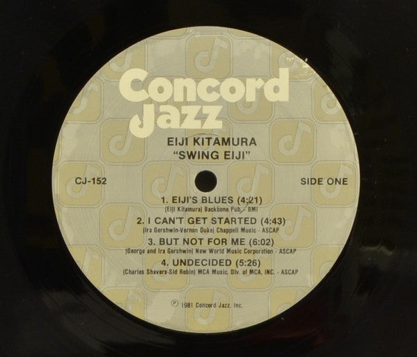 Eiji Kitamura : Swing Eiji (LP, Album)