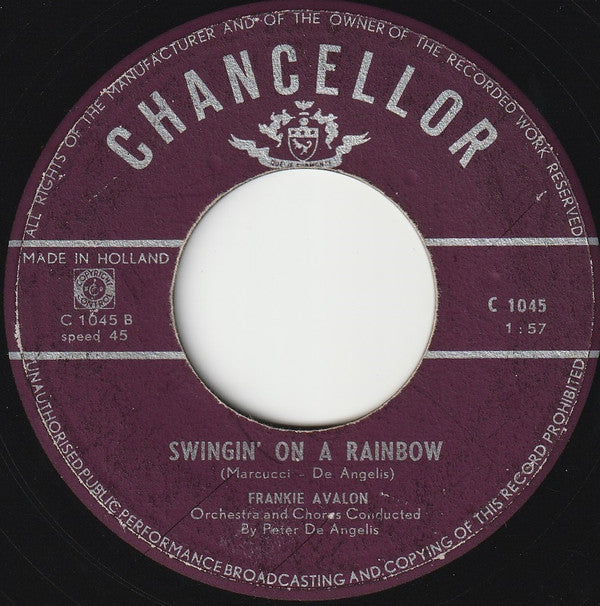 Frankie Avalon : Why  (7", Single)