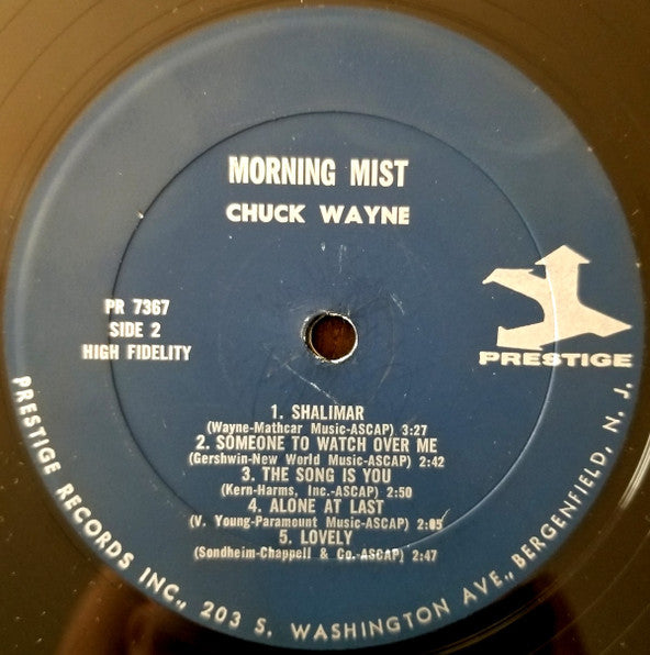 Chuck Wayne : Morning Mist (LP, Album, Mono)