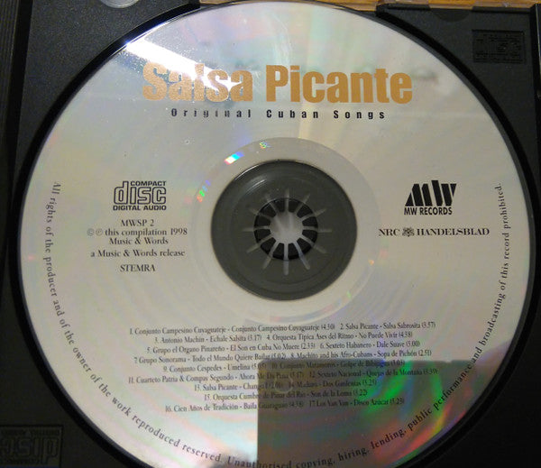 Various : Salsa Picante - Original Cuban Songs (CD, Promo, Smplr)