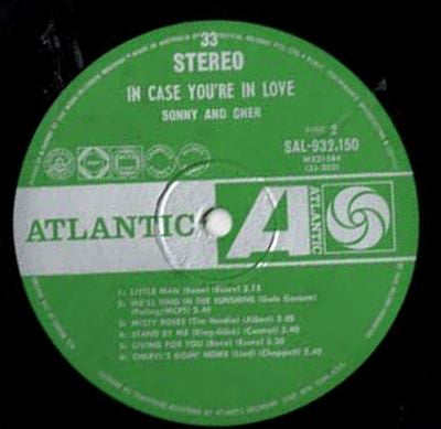 Sonny & Cher : In Case You're In Love (LP, Album)