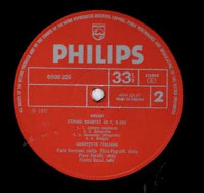 Wolfgang Amadeus Mozart - Quartetto Italiano : Werke Für Streichquartett, Folge 4: Streichquartett B-dur KV 589, Streichquartett F-dur KV 590 (LP, Album)