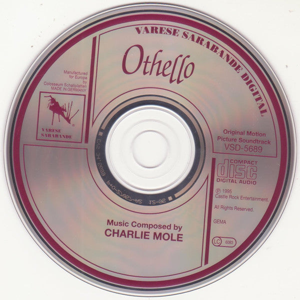 Charlie Mole : Othello (CD, Album)